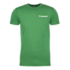 Krone Green Logo Tee Front Image on white background