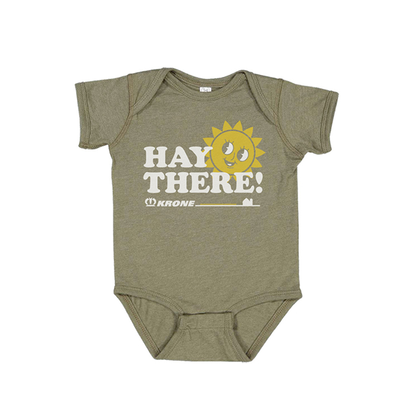 Hay There Infant Bodysuit Product Image on white background