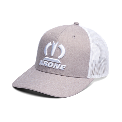 Krone Trucker Hat Front Image on white background