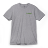 Krone Gray Logo Tee Front Image on white background