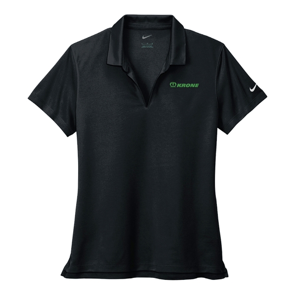 Ladies Nike Dri-Fit Micro Pique 2.0 Polo - Black