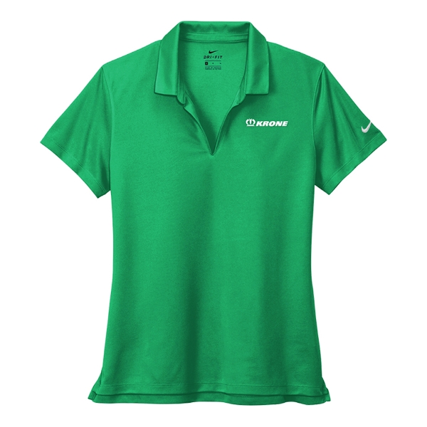 Ladies Nike Dri-Fit Micro Pique 2.0 Polo - Lucid Green