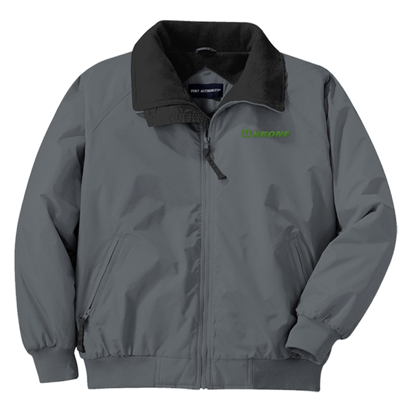Steel Grey Mens Port Authority Challenger Jacket Product Image on white background