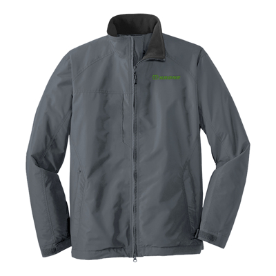 Steel Grey Mens Port Authority Challenger II Jacket Product Image on white background