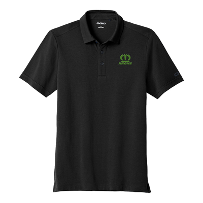 Blacktop Mens Ogio Limit Polo Product Image on white background