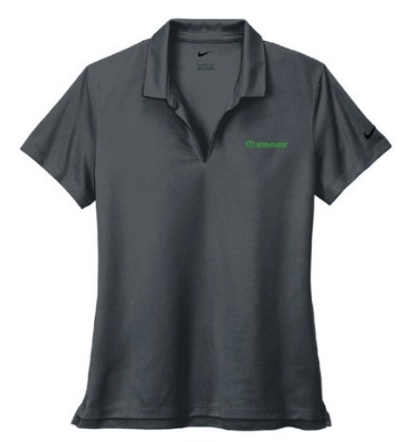 Picture of Nike Ladies Dri-Fit Micro Pique 2.0 Polo - Anthracite
