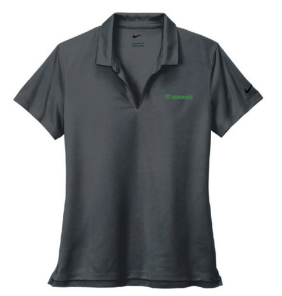 Picture of Nike Ladies Dri-Fit Micro Pique 2.0 Polo - Anthracite