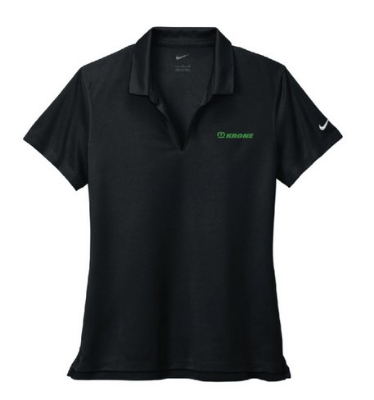 Picture of Nike Ladies Dri-Fit Micro Pique 2.0 Polo - Black