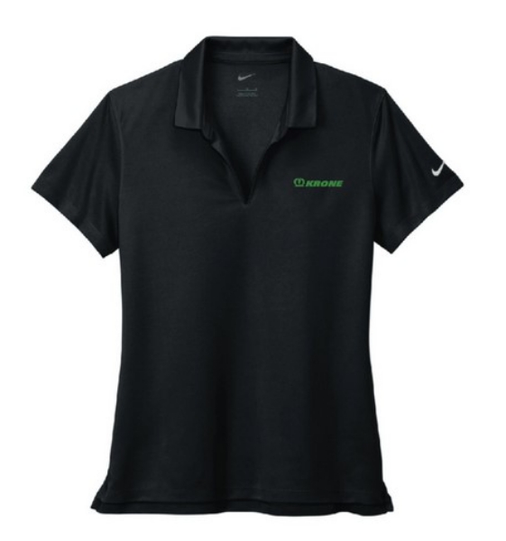 Picture of Nike Ladies Dri-Fit Micro Pique 2.0 Polo - Black