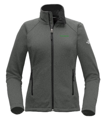 Picture of The North Face Ladies Soft Shell Jacket- Dark Heather Grey