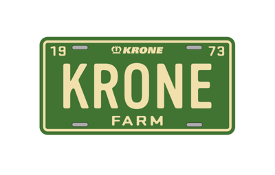 Krone License Plate