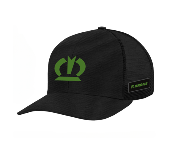 Krone Black Trucker Hat