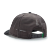 Image of a Mesh Patch Hat with a white Krone logo on it 