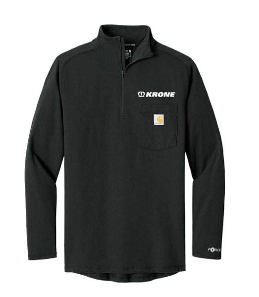 carhartt q zip black