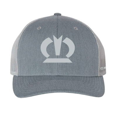 Heather Grey Cap Front