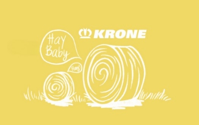 Picture of Krone Hay Baby Onesie