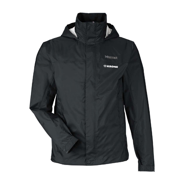 Krone Marmot PreCip Eco Packable Rain Jacket in Black